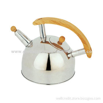 2.0L special shape stainless steel whistling kettle with competitive price